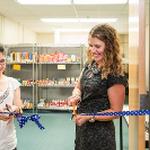 Alumnae who founded food pantry return for ceremony